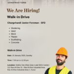 Dubai, UAE Sobha Constructions Walk-in-Interview on 19th January, Sunday 7 am to 12 pm.