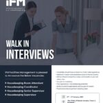 Dubai, UAE iFM Facilities Management L.L.C Walk-In-Interview on 27th to 31st January-25 from 10am to 3pm.