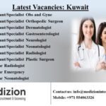 Kuwait Medizion Healthcare Hiring Following Positions in Feb-2025.