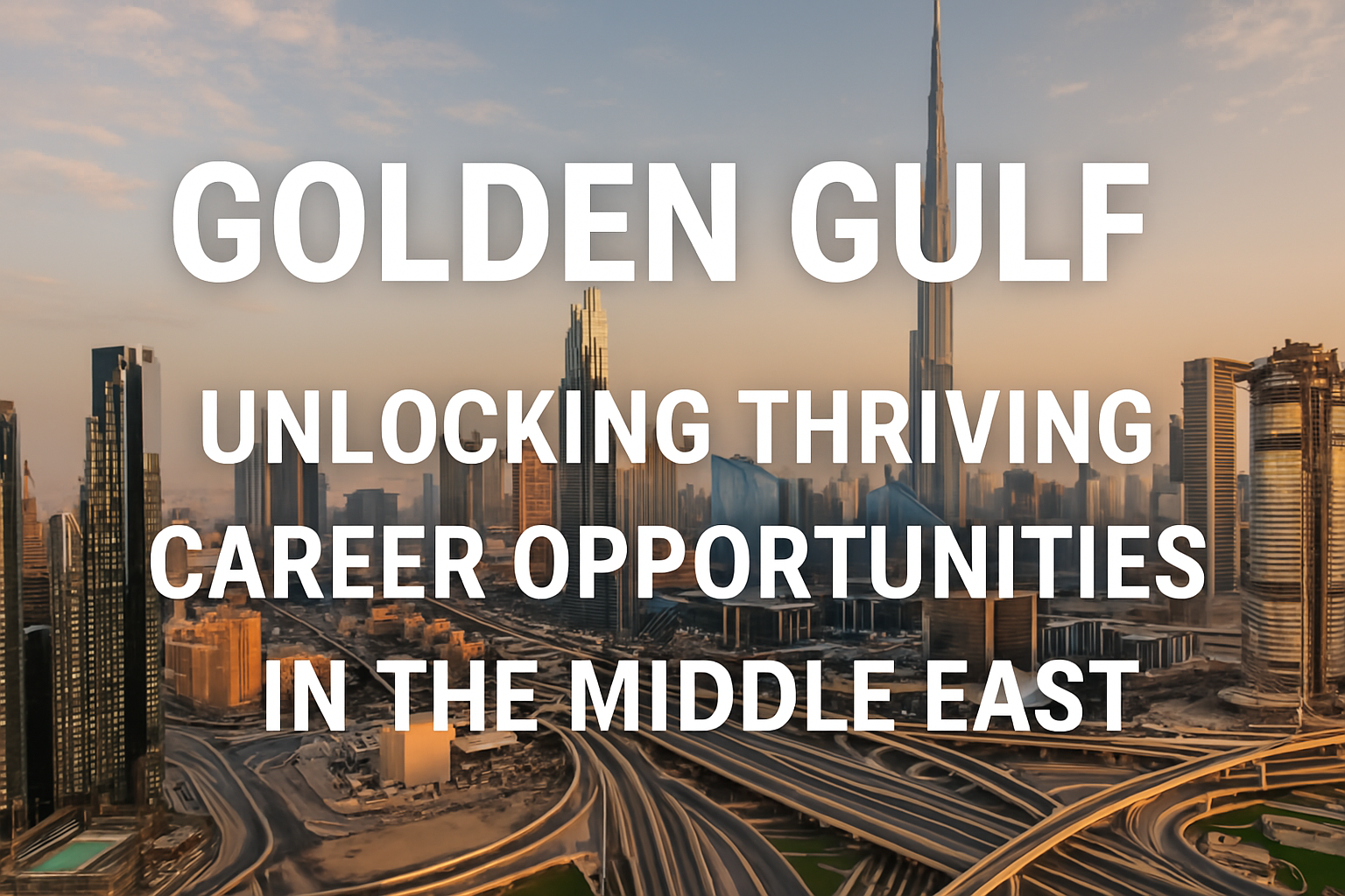 Golden Gulf: Unlocking Career Opportunities in the Middle East