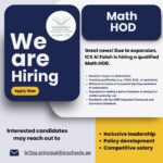 🏫 International Community Schools Al Falah City Teacher Vacancies 2025 – UAE