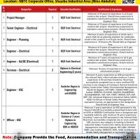 Kuwait NBTC Group Hiring Following Position Direct Walk-In-Interview on 8th February 2025 Time 9:00 AM – 1:00 PM.