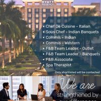 Kolkata Hyatt Regency is Hiring for an Enriching Career Journey! Be a part of a team that Strives for Excellence in Hospitality