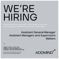 We're Hiring at Leña Dubai! Join our team and be a part of an exciting dining experience at Leña Dubai, the renowned restaurant by Grupo Dani García. We are looking for passionate hospitality professionals to fill the following positions