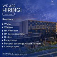 Kuwait ‏Waldorf Astoria Hiring Following Positions Jan 2025