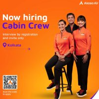 Cabin Crew Jobs in Kolkata 2025 – Join Akasa Air’s Latest Hiring Drive | Deadline 13 June