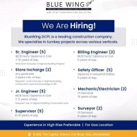 Goa Construction Jobs 2025 – High-Rise Careers with BlueWing Await You! Apply Now