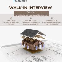 The BIM Engineers Hiring Freshers – Walk-In Interview on 7th June 2025 | Apply Now