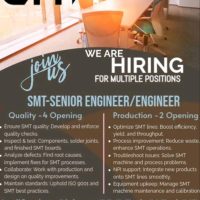 SMT Engineer Jobs in Tamil Nadu – High Growth Careers at CTTI Await! July 14-18