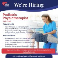 Dubai Luxlife Home Health Care Center Hiring Following Postion Dec 2024